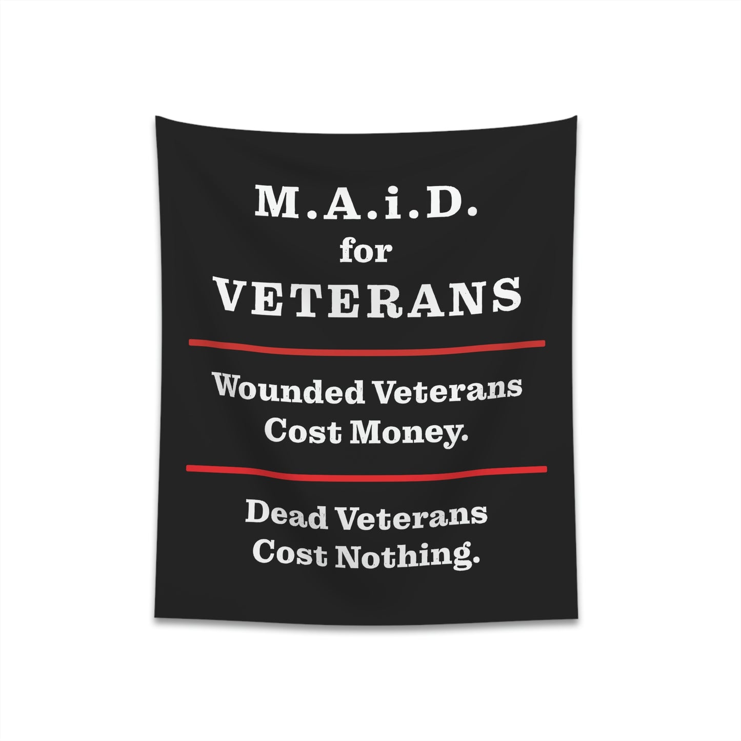M.A.i.D. for Veterans - Wall Tapestry